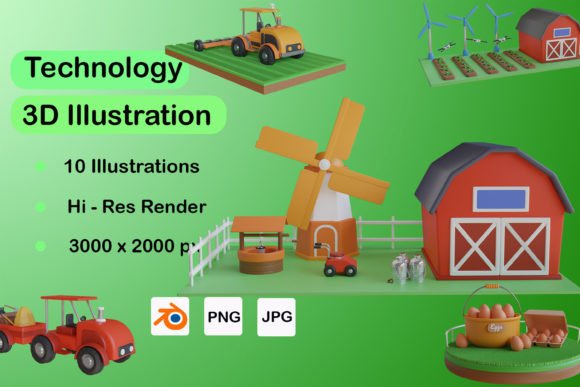 3D Farm Pack: A Complete Asset Kit for Rustic Visuals
