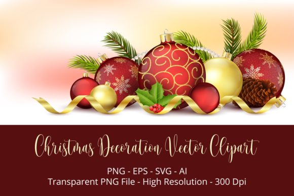 Christmas Decoration Vector Clipart: Your Ultimate Holiday Design Toolkit