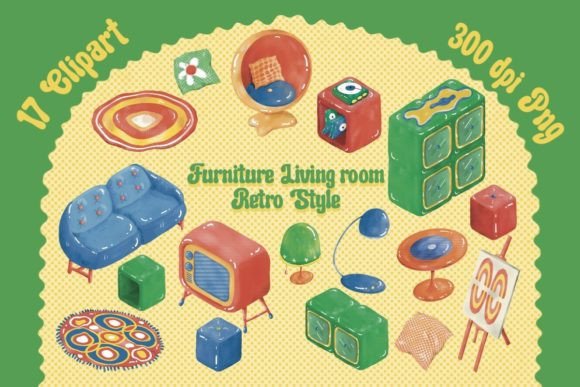Furniture Living Room Retro Style: A Designer's Toolkit for Timeless Appeal