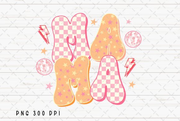 Retro Mama Checkered Lightning Bolt PNG: A Designer's Guide