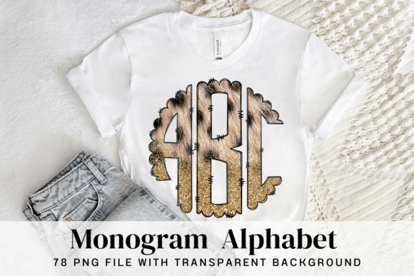 Unleash Your Brand's Wild Side with Leopard Circle Monogram Letters