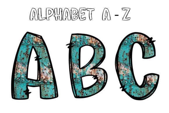 Western Rusty Iron Doodle Alphabet: Unleash Your Creative Vision